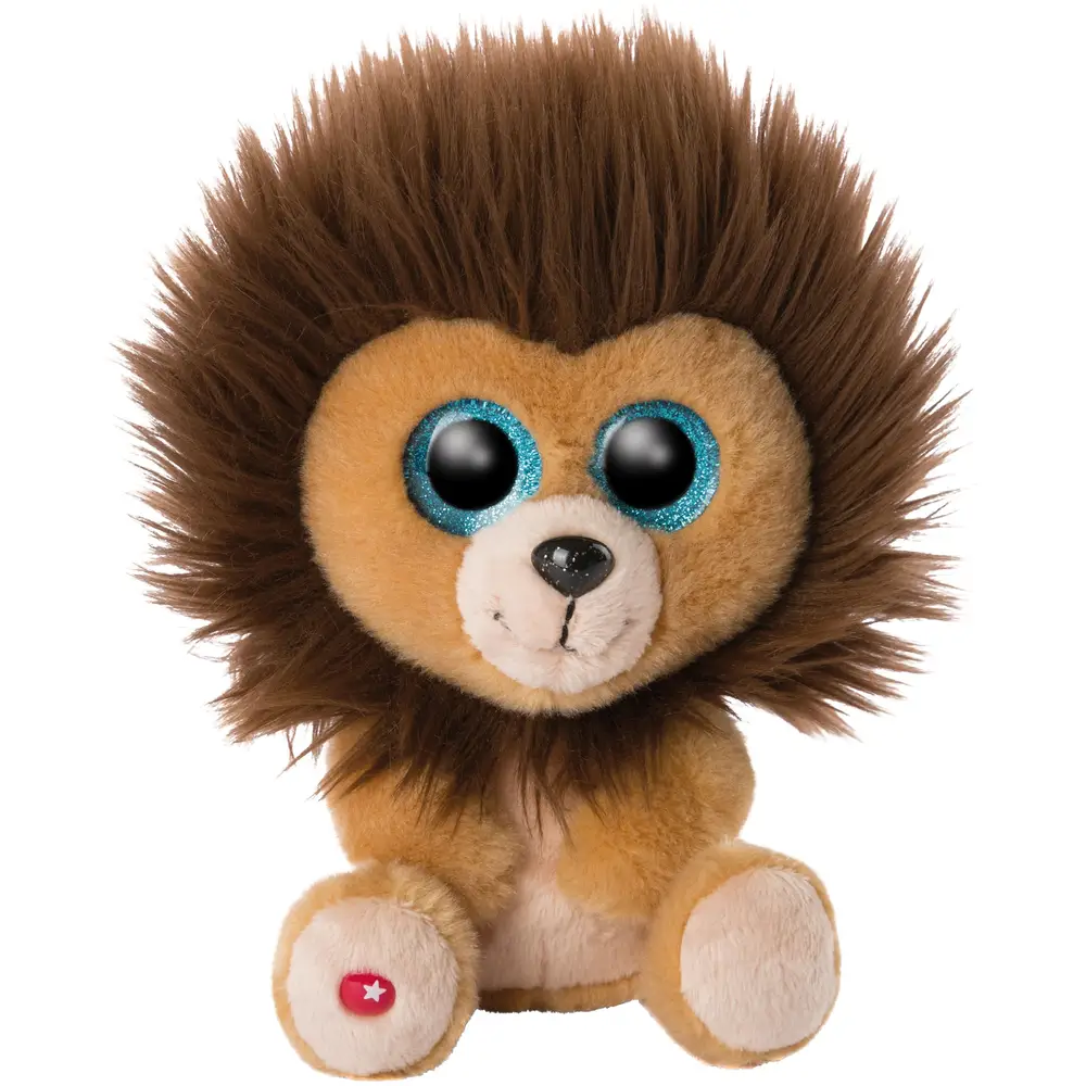 Nici peluche lion Cliff 15cm marron safari jouet câlin