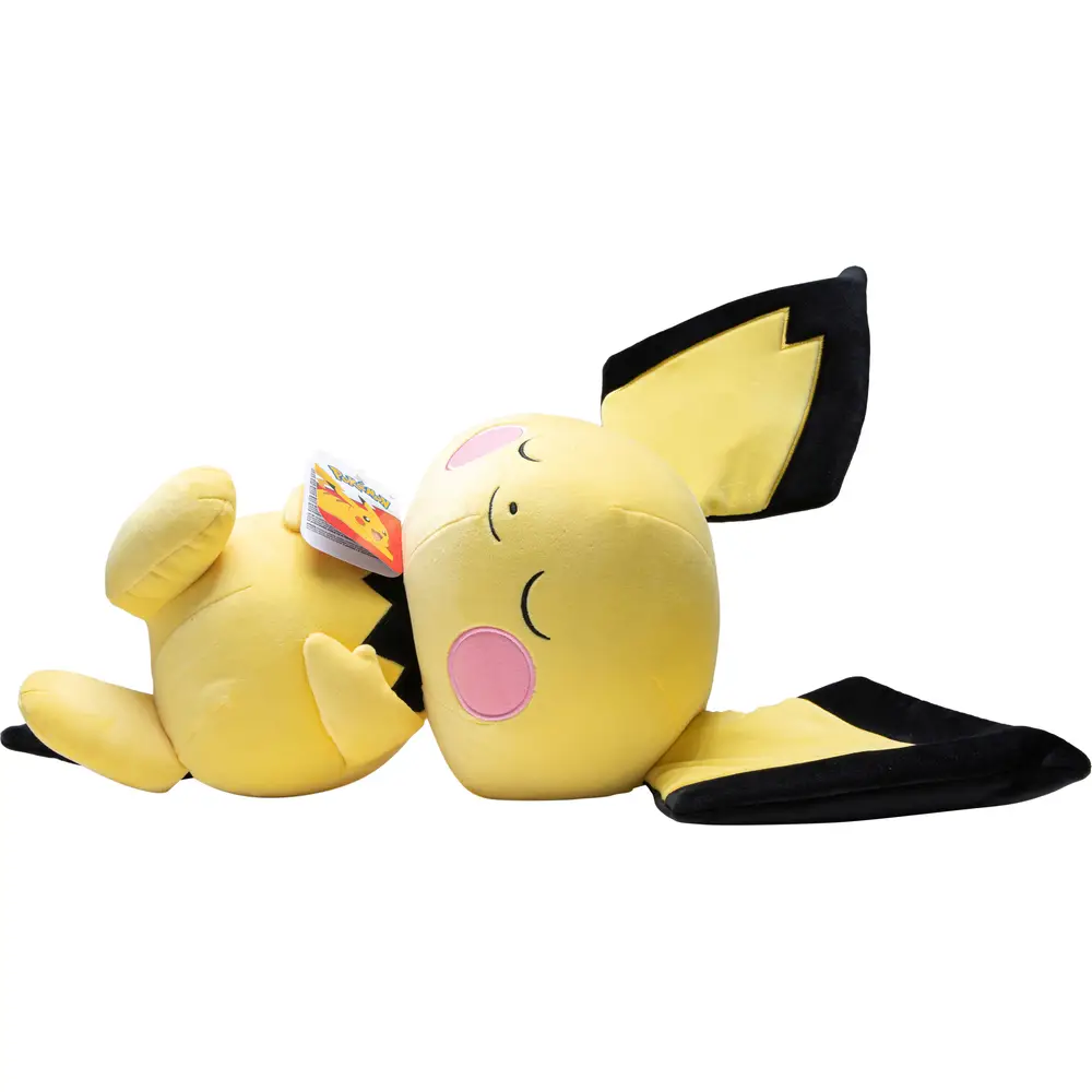 Pokémon peluche - Pichu endormi 45 cm - Jouet Pokémon