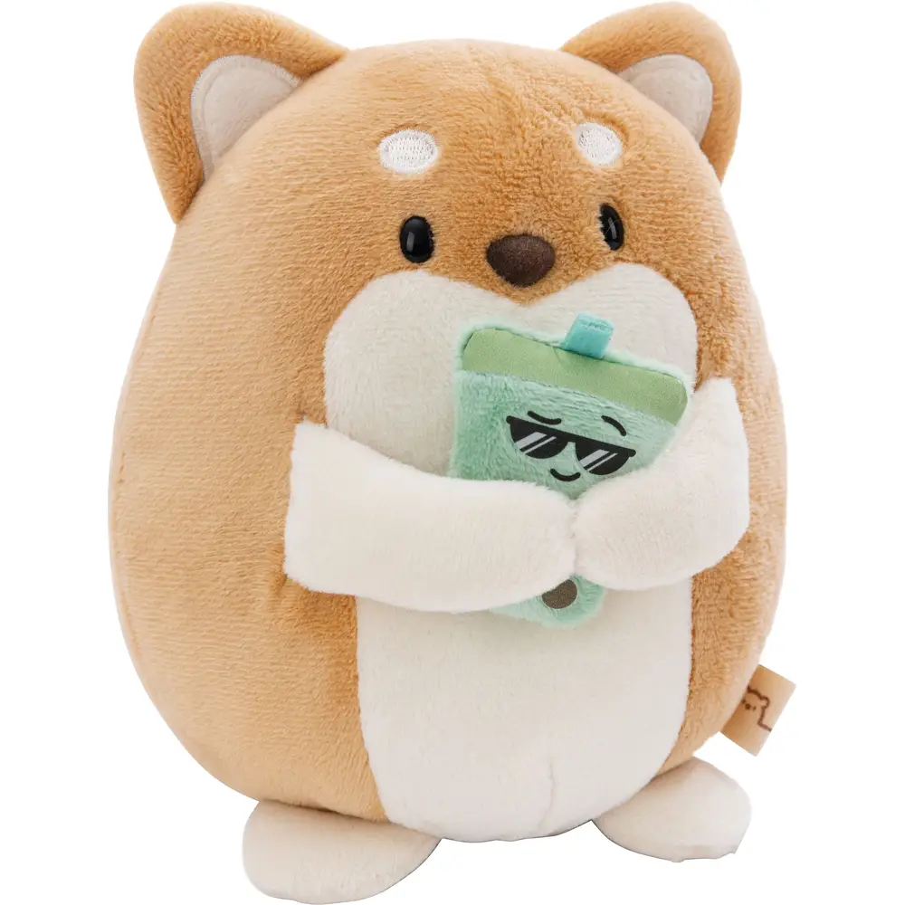 Nici peluche chien Hiro 16cm bubble tea boîte cadeau jouet doux