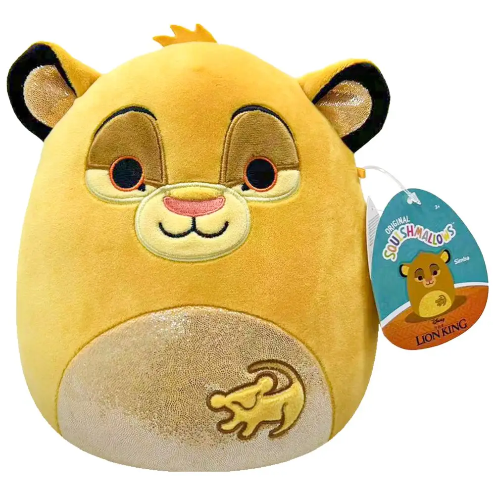 Squishmallows peluche Disney Le Roi Lion Simba 20cm jouet câlin