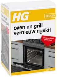 HG kit de nettoyage four et grill 600ml formule gel puissante