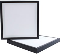 Creativ Company toile peinture cadre flottant 30x30 cm noir