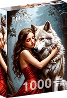 Enjoy Puzzle Lady and the Wolf (1000)