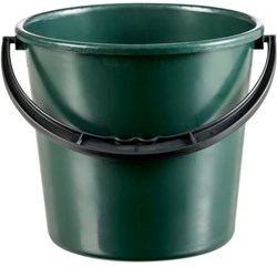 Seau filets de pêche recyclés vert 10L plastique jouet durable