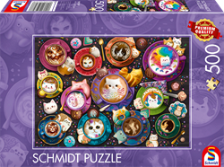 Schmidt puzzle chats animaux 500 pièces - détente casse-tête