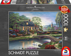 Schmidt puzzle Kinkade Stoney Creek Cottage - puzzle 1000 pièces