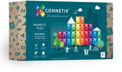 Connetix Magnetische tegels Vierkant Set van 18 stuks