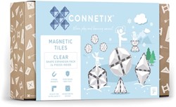 Pack d'extension Connetix Clear Shape 24 pièces