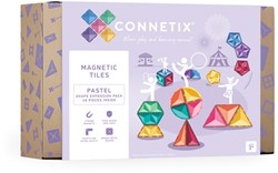 Pack d'extension Forme Pastel Connetix 48 pièces