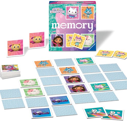 Ravensburger memory jeu de cartes Gabby's Maison de Poupée - Jeu pour enfants-3