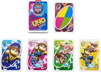 Fisher-Price jeu de cartes Paw Patrol UNO Junior - jeu familial pour enfants-3