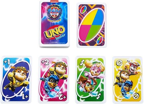 Fisher-Price jeu de cartes Paw Patrol UNO Junior - jeu familial pour enfants-3