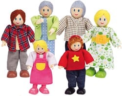 Hape Poppenhuis Familie