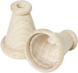 Goki Oeil de mouche kaléidoscope en bois jouet éducatif blanc