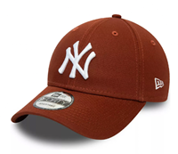 New Era Casquette de Baseball Essentielle 9Forty New York Yankees Hommes et Enfants - Marron