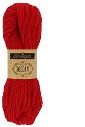 Filges laine épaisse rouge - loisirs créatifs et tricot