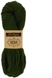 Filges laine épaisse verte tricot loisirs créatifs 50g