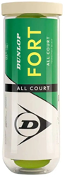 Dunlop balles de tennis Fort All Court - Tube de 4 pour toutes surfaces