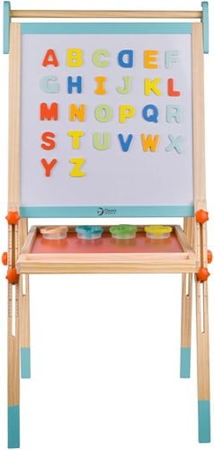 Classic World Houten Magneet- en Schoolbord 2in1, 39dlg.-3