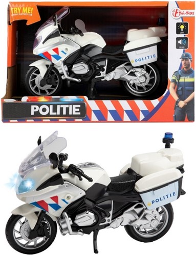 Moto de police 1:20 + lumière/son 29654A