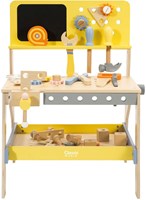 Classic World établi en bois moderne - set d'outils jouet 42 pièces-2