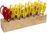 Creativ Company ciseaux pour enfants avec bloc - ciseaux loisirs créatifs 24 pièces-2