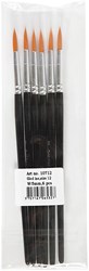 Creativ Company pinceaux ronds set taille 12 - 6 pièces peinture