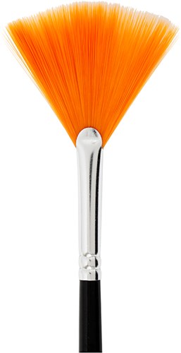 Creativ Company set de pinceaux - pinceaux éventail pour peinture - 2 pièces-3