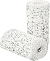 Creativ Company bandes plâtrées loisirs créatifs 2 pièces 2,7 mètres blanc-3