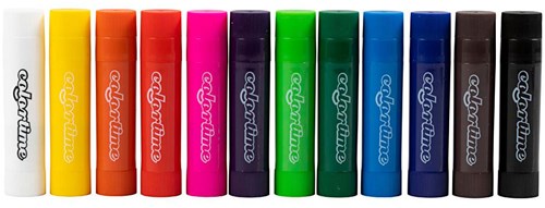 Creativ Company set de craies Soft Color Sticks 12 couleurs enfant-2