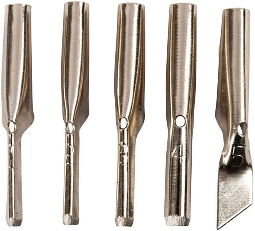 Creativ Company set de découpe linoléum - outil créatif 7 pièces-3