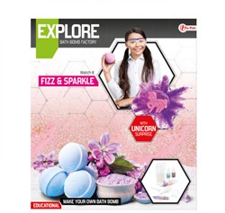 6 bombes de bain licorne 35904A