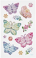 Creativ Company stickers diamant papillon - stickers loisirs créatifs 10x16 cm-2