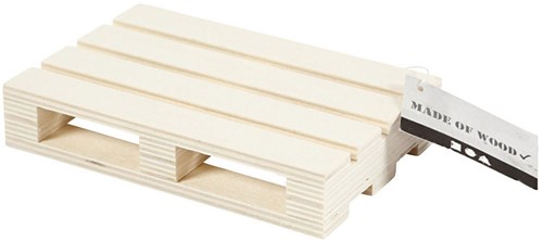 Creativ Company mini palette en bois jouet décoration 12x8x2,5cm
