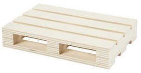 Creativ Company mini palette en bois jouet décoration 12x8x2,5cm-2
