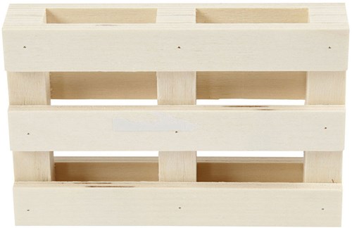 Creativ Company mini palette en bois jouet décoration 12x8x2,5cm-3