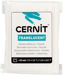 Creativ Company pâte à modeler translucide cuisson effet porcelaine 56 grammes