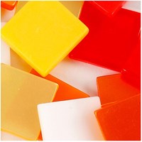 Creativ Company mini blocs mosaïque rouge-orange 10x10mm 25g-3