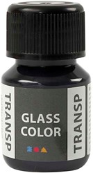 Creativ Company peinture sur verre noire - peinture porcelaine transparente 30ml