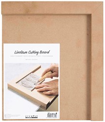 Creativ Company support linoléum en bois planche à découper droitier 29x25cm