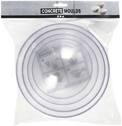 Creativ Company moules en plastique set - matériel de bricolage transparent