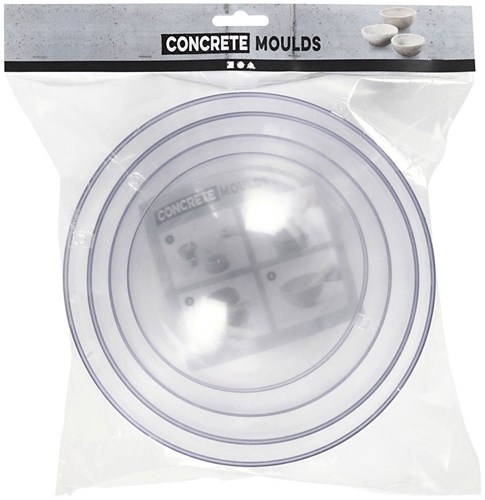 Creativ Company moules en plastique set - matériel de bricolage transparent