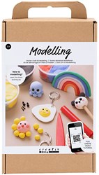 Creativ Company coffret de démarrage modelage figurines pâte Silk Clay