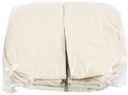 Creativ Company paniers en tissu coton beige 10 pièces décoration