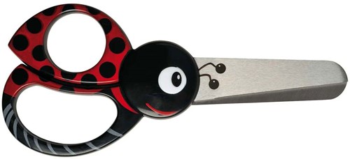 Creativ Company ciseaux enfant coccinelle - ciseaux pour enfants 13cm-2
