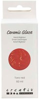 Creativ Company émail céramique Toro Red 60ml - finition rouge brillante