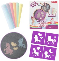 Jeu de craies de trottoir licorne Dream Horse 61044