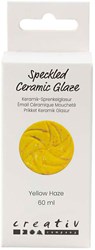Creativ Company émail céramique jaune moucheté 999-1060°C Yellow Haze 60ml