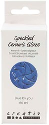Creativ Company émail céramique Blue by You émail à effet moucheté 60ml