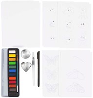 Creativ Company coffret aquarelle pour enfants peinture et jeu créatif-2